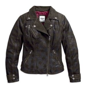 Harley-Davidson Dark Brown Leather Jacket